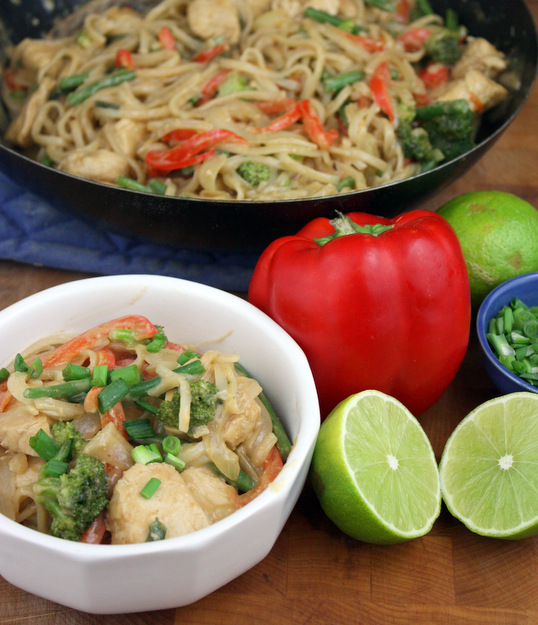 peanut ginger stir fry