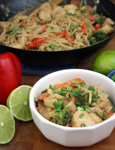 peanut ginger stir fry