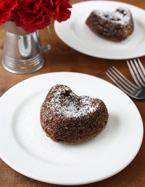 Spiced Molten Chocolate Cakes