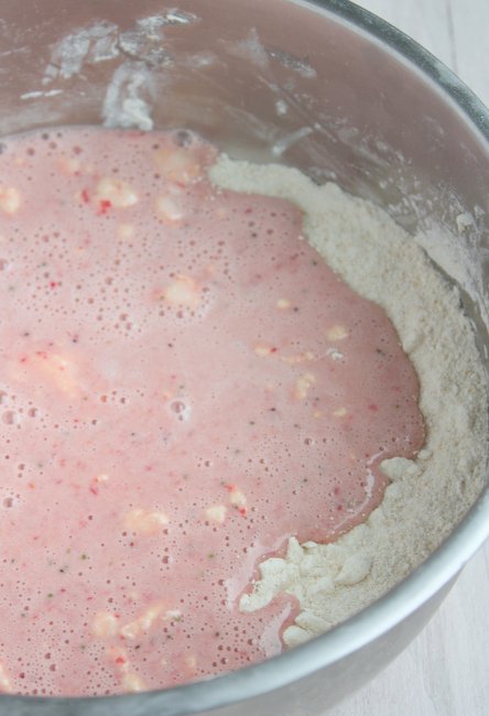 whole wheat strawberry and cream scones