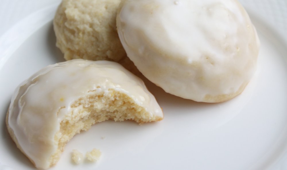 iced lemon cookies