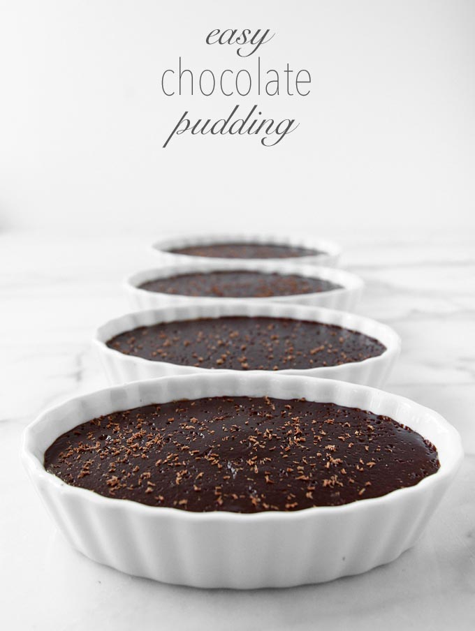 Easy Chocolate Pudding | thekitchenpaper.com