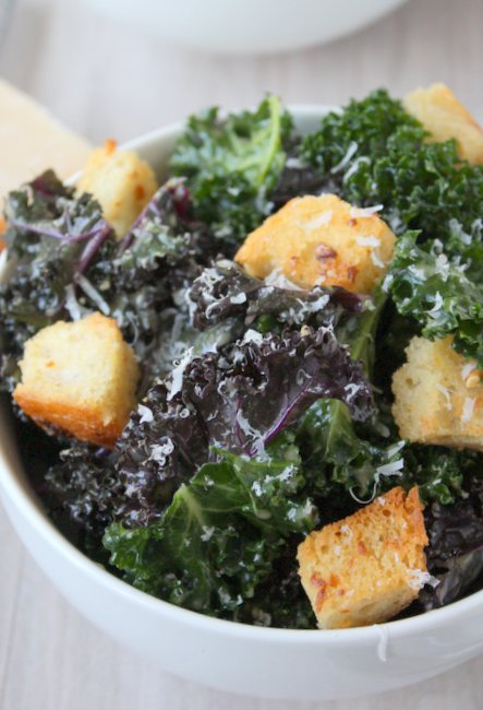 kale caesar salad