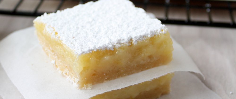 tangy lemon bars