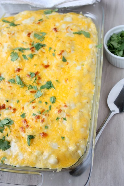 mexican polenta casserole