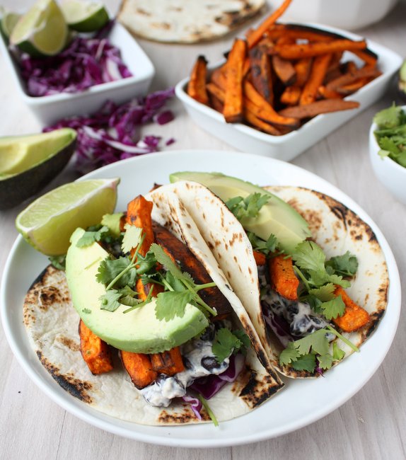 sweet potato tacos