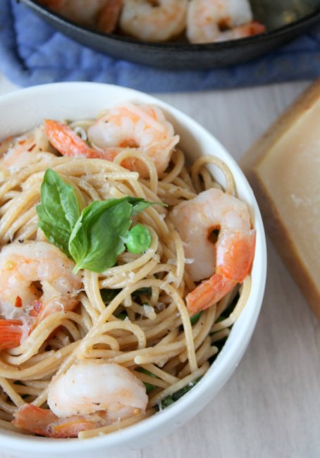 easy shrimp pasta