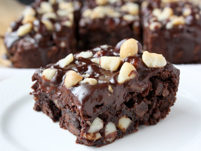 macadamia mocha brownies