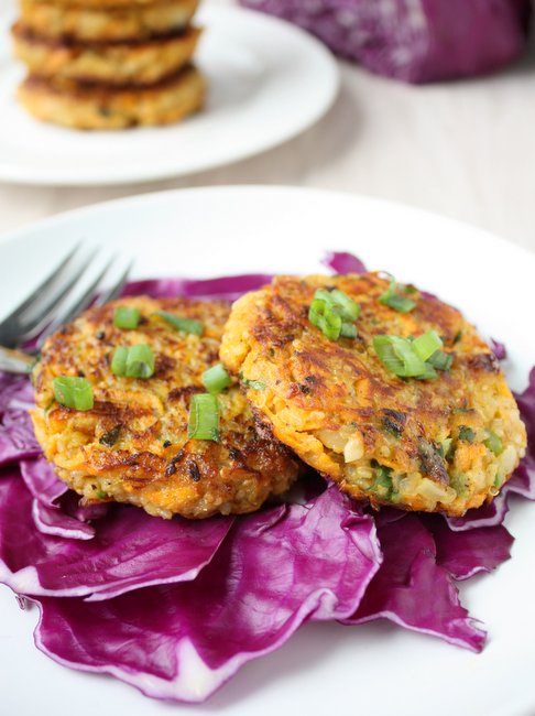 sweet potato quinoa cakes