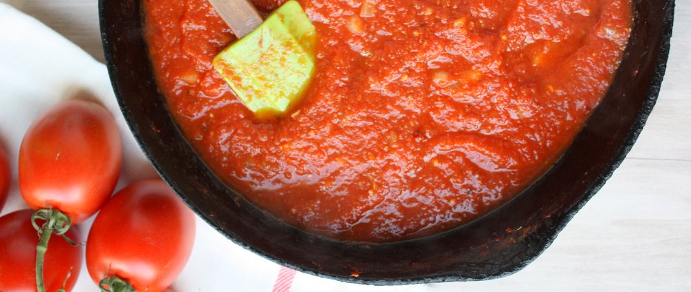 homemade pizza sauce