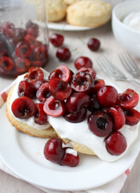 cherry shortcake