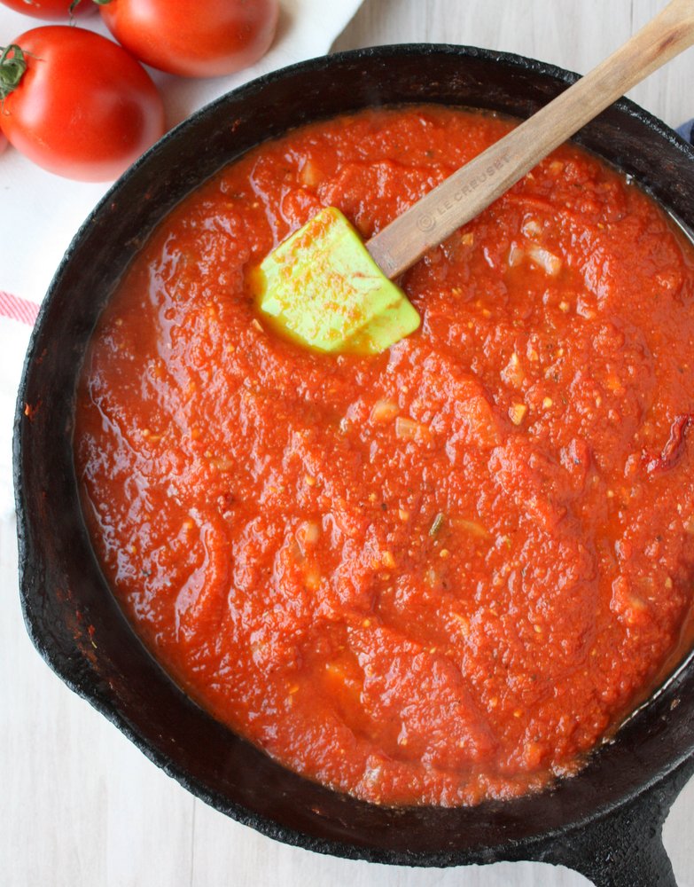 homemade pizza sauce