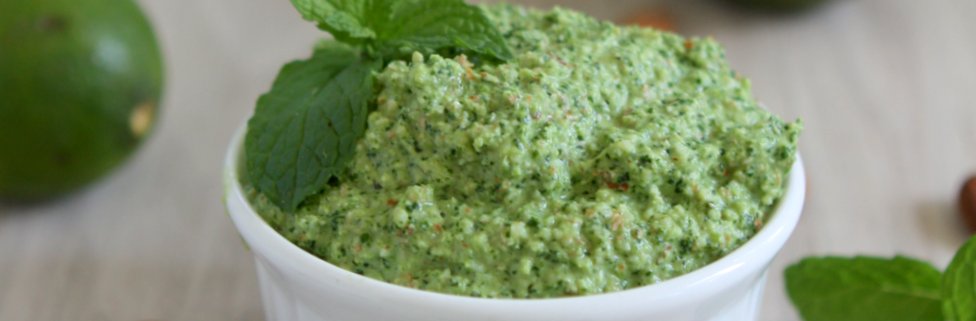 Spicy Cilantro Almond Pesto