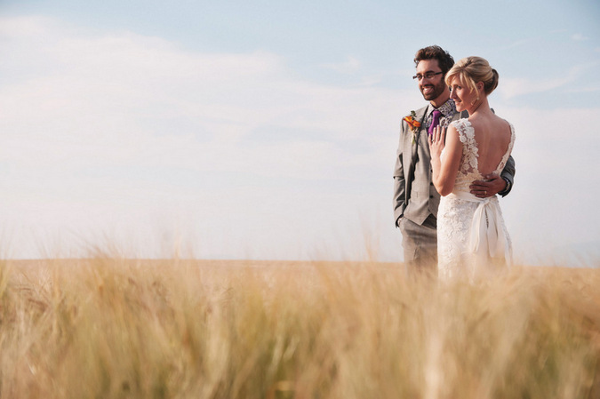 Derek + Mary, Montana Wedding from Kacie Q Photography