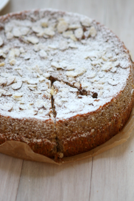 Lemon Ricotta Almond Meal Cake (gluten free)