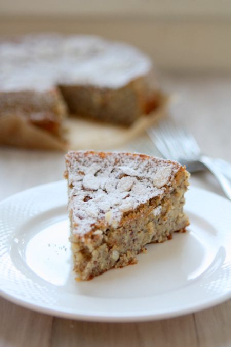 Lemon Ricotta Almond Meal Cake (gluten free)