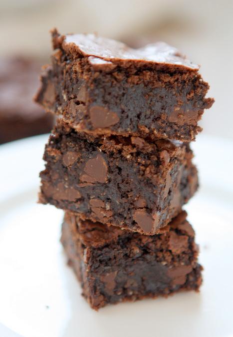 Oat Flour Brownies (Gluten Free!)