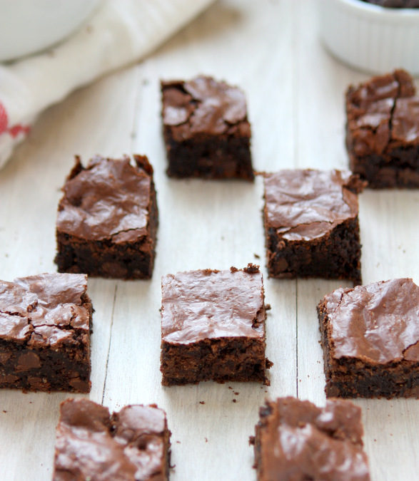 Oat Flour Brownies (Gluten Free!)