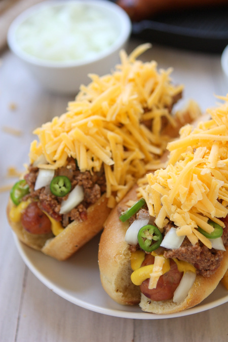 Ultimate Chili Dogs