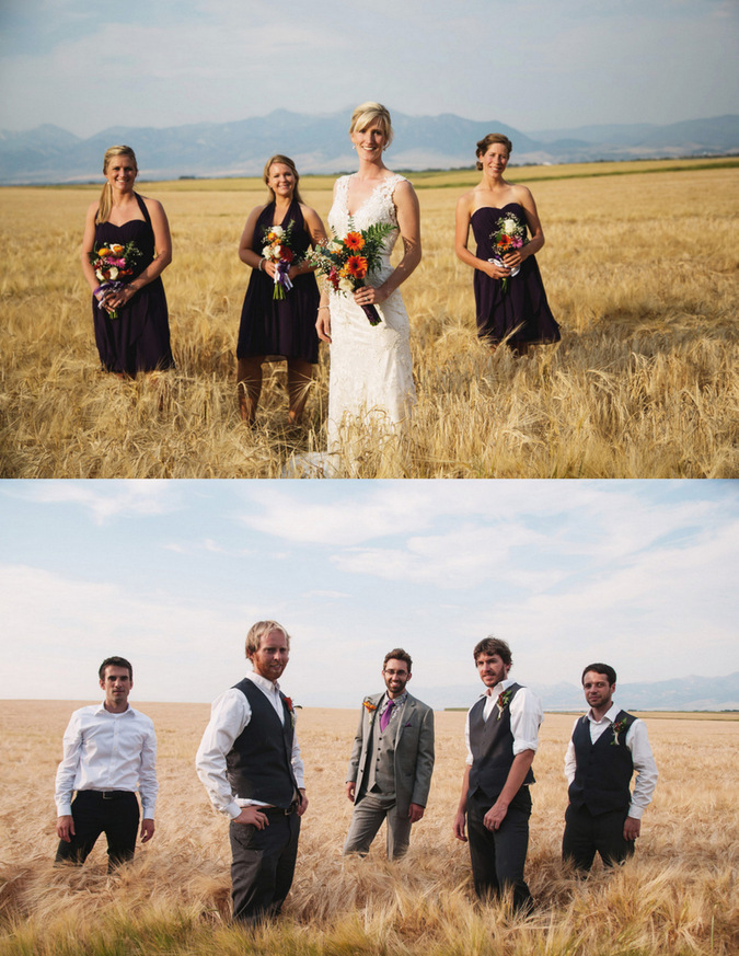 Derek + Mary, Montana Wedding from Kacie Q Photography