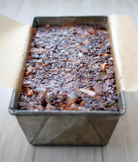 Apricot Walnut Black Rice Loaf (Vegan + GF)