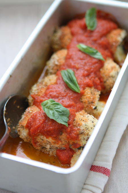 Brie, Basil, and Kale Stuffed Baked Chicken