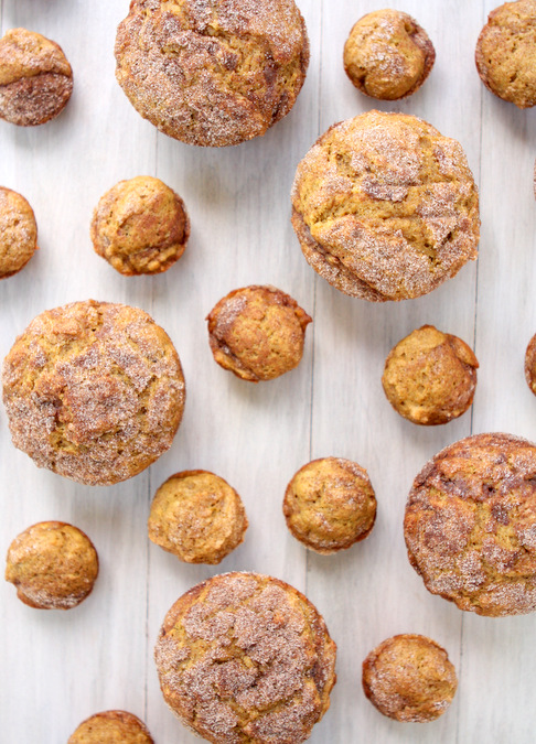 Cinnamon-Sugar Pumpkin Muffins