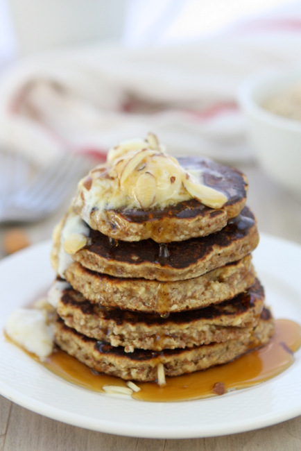 Banana Almond Meal Pancakes (Gluten Free)