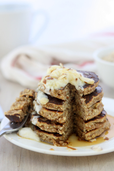 Banana Almond Meal Pancakes (Gluten Free)