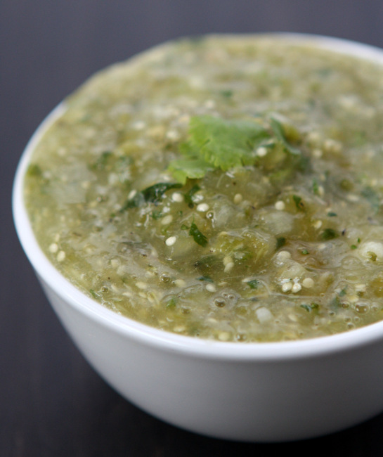 Roasted Tomatillo Salsa