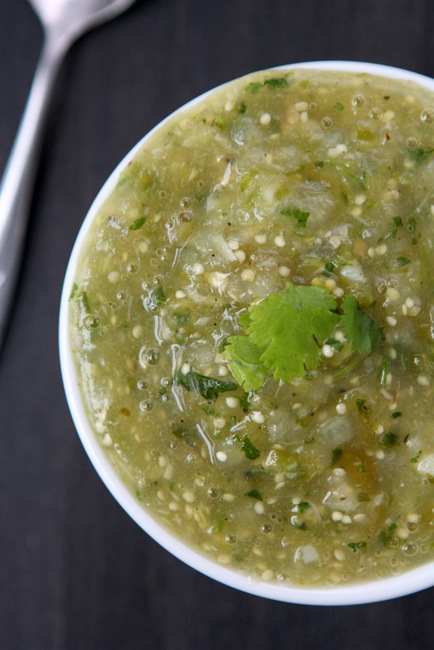 Roasted Tomatillo Salsa