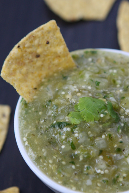 Roasted Tomatillo Salsa