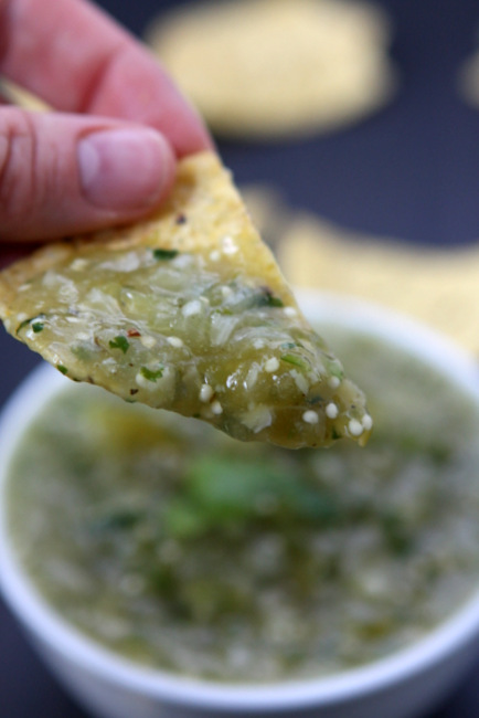 Roasted Tomatillo Salsa