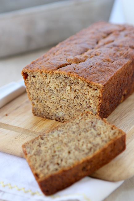 Bourbon Cardamom Banana Bread