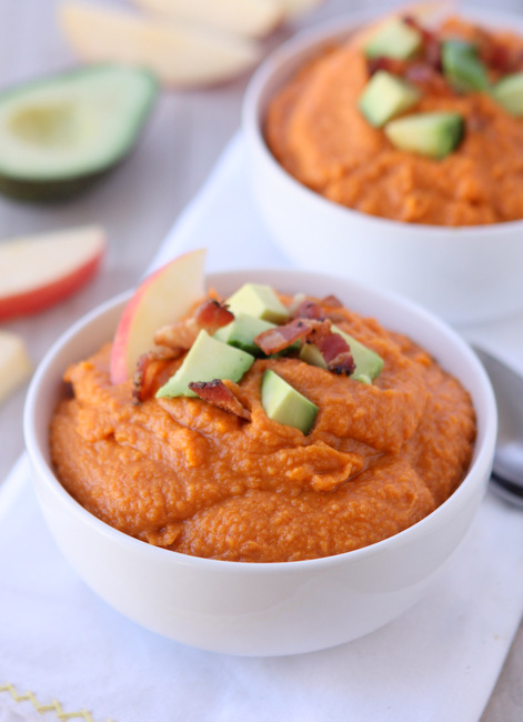 Smoky Apple Sweet Potato Soup