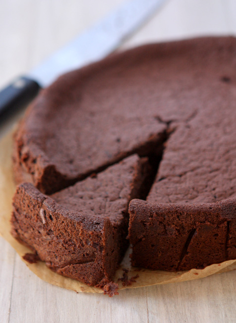 Flourless Chocolate Cardamom Torte