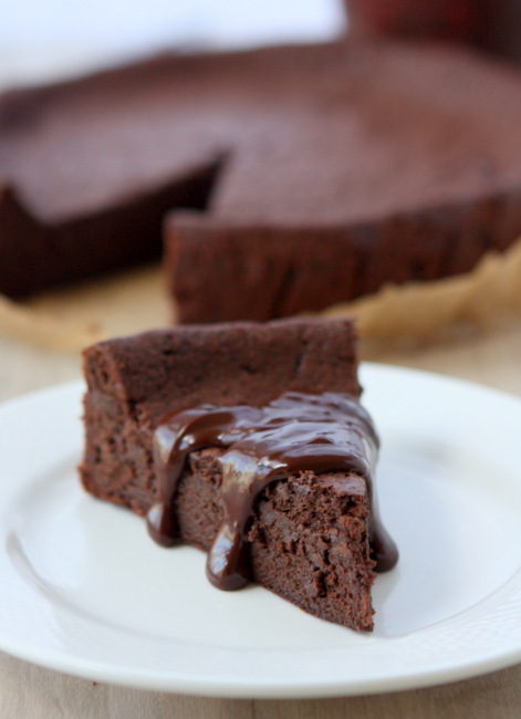 Flourless Chocolate Cardamom Torte