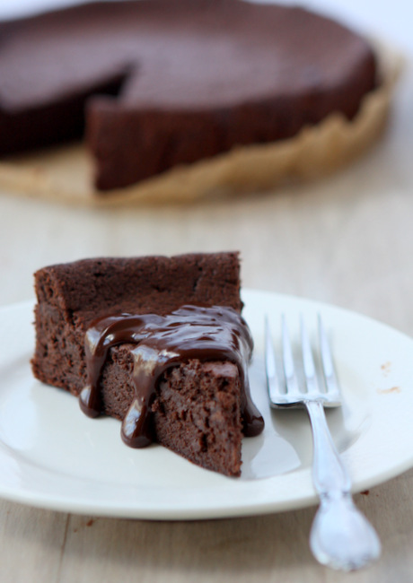 Flourless Chocolate Cardamom Torte