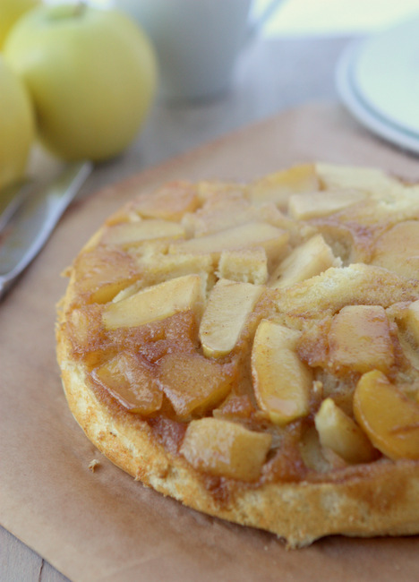 Light and Fluffy Baked Apple Pancake