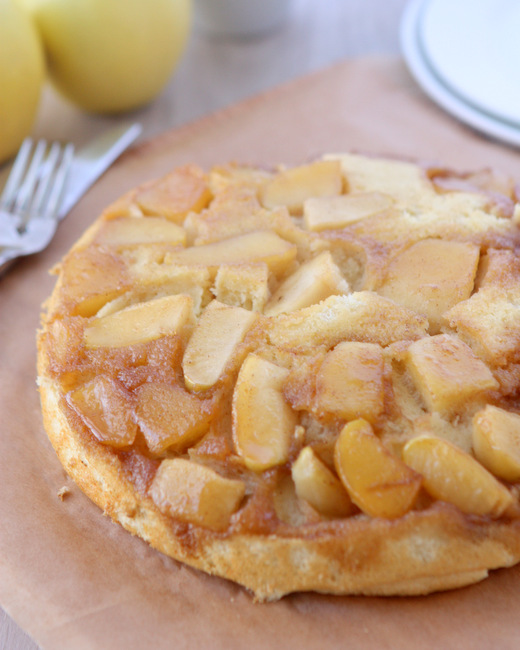 Light and Fluffy Baked Apple Pancake