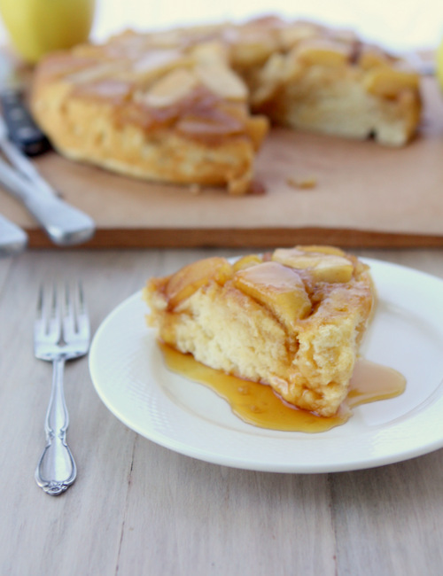 Light and Fluffy Baked Apple Pancake