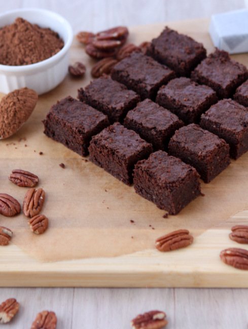 Pecan Brown Butter Brownies {Gluten Free}