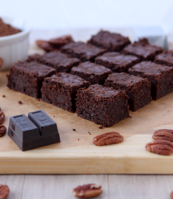 Pecan Brown Butter Brownies {Gluten Free}