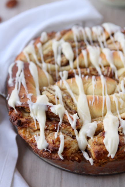 Apple Pecan Cinnamon Rolls