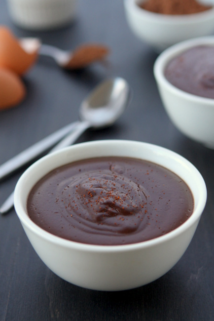 Mexican Hot Chocolate Pudding