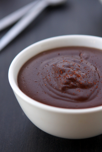 Mexican Hot Chocolate Pudding