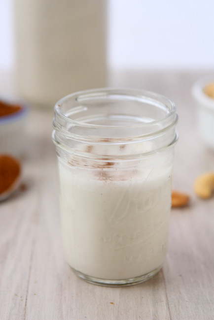 Homemade Cashew Milk