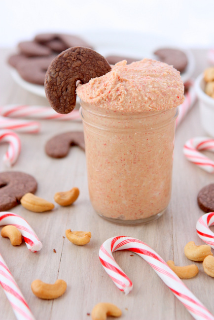 White Chocolate Candy Cane Cashew Butter