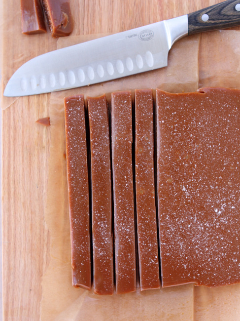 Salted Bourbon Caramels | thekitchenpaper.com