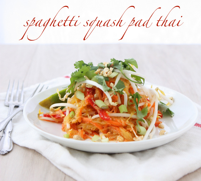 Spaghetti Squash Pad Thai | thekitchenpaper.com